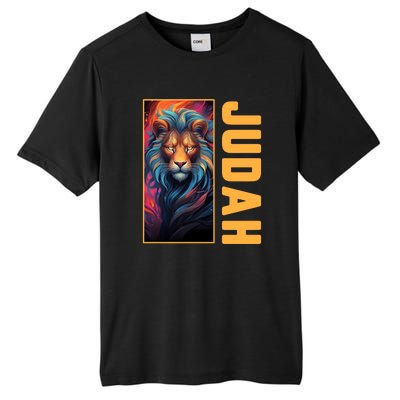 Lion Of Judah Messianic Hebrew Roots Torah Observant Yeshua Tall Fusion ChromaSoft Performance T-Shirt