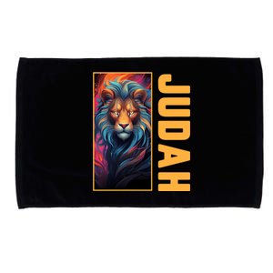 Lion Of Judah Messianic Hebrew Roots Torah Observant Yeshua Microfiber Hand Towel