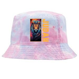 Lion Of Judah Messianic Hebrew Roots Torah Observant Yeshua Tie-Dyed Bucket Hat