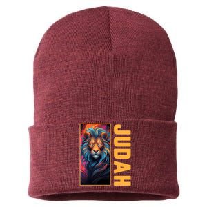 Lion Of Judah Messianic Hebrew Roots Torah Observant Yeshua Sustainable Knit Beanie