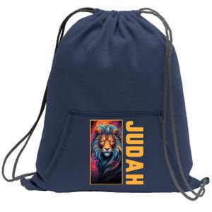 Lion Of Judah Messianic Hebrew Roots Torah Observant Yeshua Sweatshirt Cinch Pack Bag