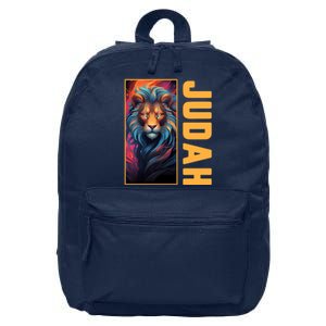 Lion Of Judah Messianic Hebrew Roots Torah Observant Yeshua 16 in Basic Backpack