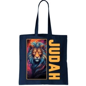 Lion Of Judah Messianic Hebrew Roots Torah Observant Yeshua Tote Bag