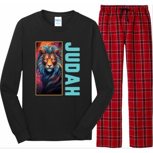 Lion Of Judah Messianic Hebrew Roots Torah Observant Yeshua Long Sleeve Pajama Set