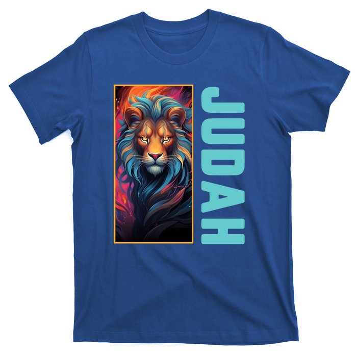 Lion Of Judah Messianic Hebrew Roots Torah Observant Yeshua T-Shirt