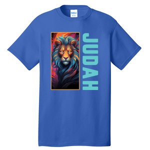 Lion Of Judah Messianic Hebrew Roots Torah Observant Yeshua Tall T-Shirt