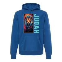 Lion Of Judah Messianic Hebrew Roots Torah Observant Yeshua Premium Hoodie