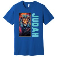 Lion Of Judah Messianic Hebrew Roots Torah Observant Yeshua Premium T-Shirt