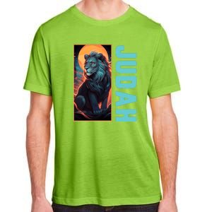 Lion Of Judah Messianic Hebrew Roots Torah Observant Yeshua Adult ChromaSoft Performance T-Shirt