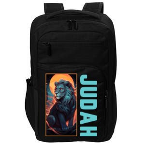 Lion Of Judah Messianic Hebrew Roots Torah Observant Yeshua Impact Tech Backpack