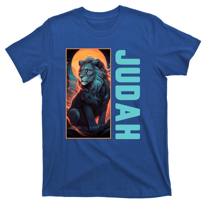 Lion Of Judah Messianic Hebrew Roots Torah Observant Yeshua T-Shirt