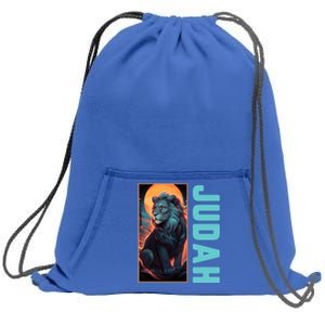 Lion Of Judah Messianic Hebrew Roots Torah Observant Yeshua Sweatshirt Cinch Pack Bag