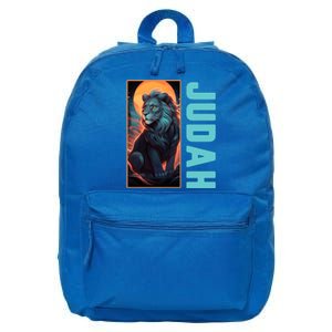 Lion Of Judah Messianic Hebrew Roots Torah Observant Yeshua 16 in Basic Backpack