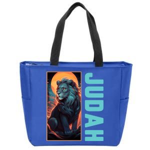 Lion Of Judah Messianic Hebrew Roots Torah Observant Yeshua Zip Tote Bag