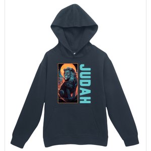 Lion Of Judah Messianic Hebrew Roots Torah Observant Yeshua Urban Pullover Hoodie