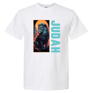 Lion Of Judah Messianic Hebrew Roots Torah Observant Yeshua Garment-Dyed Heavyweight T-Shirt