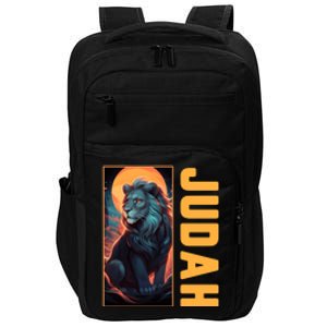 Lion Of Judah Messianic Hebrew Roots Torah Observant Yeshua Impact Tech Backpack