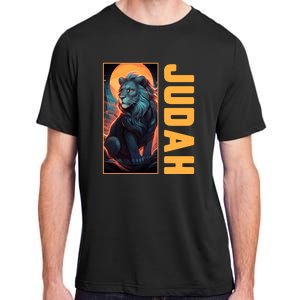 Lion Of Judah Messianic Hebrew Roots Torah Observant Yeshua Adult ChromaSoft Performance T-Shirt