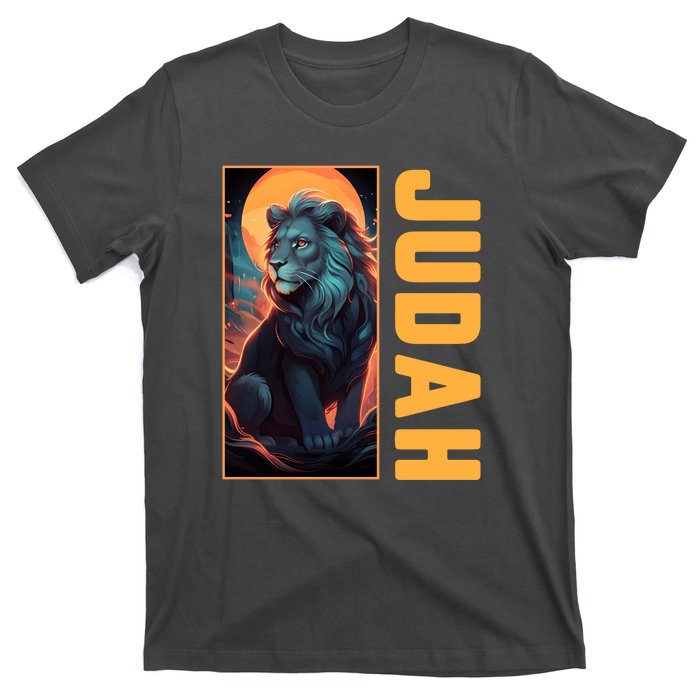 Lion Of Judah Messianic Hebrew Roots Torah Observant Yeshua T-Shirt