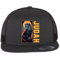 Lion Of Judah Messianic Hebrew Roots Torah Observant Yeshua Flat Bill Trucker Hat