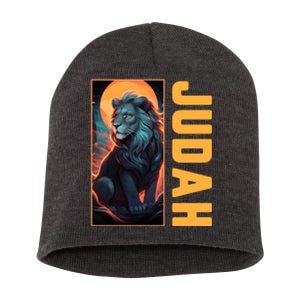 Lion Of Judah Messianic Hebrew Roots Torah Observant Yeshua Short Acrylic Beanie