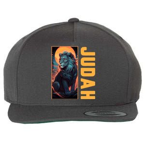 Lion Of Judah Messianic Hebrew Roots Torah Observant Yeshua Wool Snapback Cap