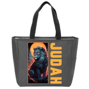 Lion Of Judah Messianic Hebrew Roots Torah Observant Yeshua Zip Tote Bag