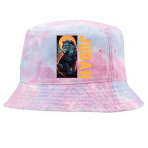 Lion Of Judah Messianic Hebrew Roots Torah Observant Yeshua Tie-Dyed Bucket Hat