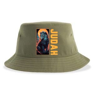 Lion Of Judah Messianic Hebrew Roots Torah Observant Yeshua Sustainable Bucket Hat