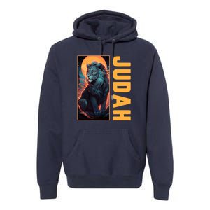 Lion Of Judah Messianic Hebrew Roots Torah Observant Yeshua Premium Hoodie