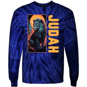 Lion Of Judah Messianic Hebrew Roots Torah Observant Yeshua Tie-Dye Long Sleeve Shirt