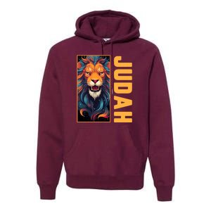 Lion Of Judah Messianic Hebrew Roots Torah Observant Yeshua Premium Hoodie