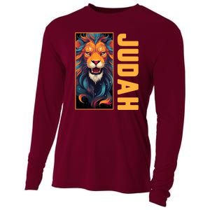 Lion Of Judah Messianic Hebrew Roots Torah Observant Yeshua Cooling Performance Long Sleeve Crew