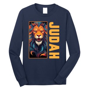 Lion Of Judah Messianic Hebrew Roots Torah Observant Yeshua Long Sleeve Shirt