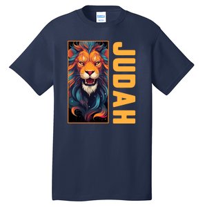 Lion Of Judah Messianic Hebrew Roots Torah Observant Yeshua Tall T-Shirt