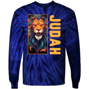 Lion Of Judah Messianic Hebrew Roots Torah Observant Yeshua Tie-Dye Long Sleeve Shirt