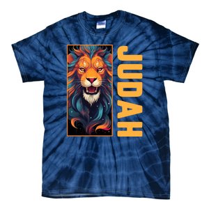 Lion Of Judah Messianic Hebrew Roots Torah Observant Yeshua Tie-Dye T-Shirt