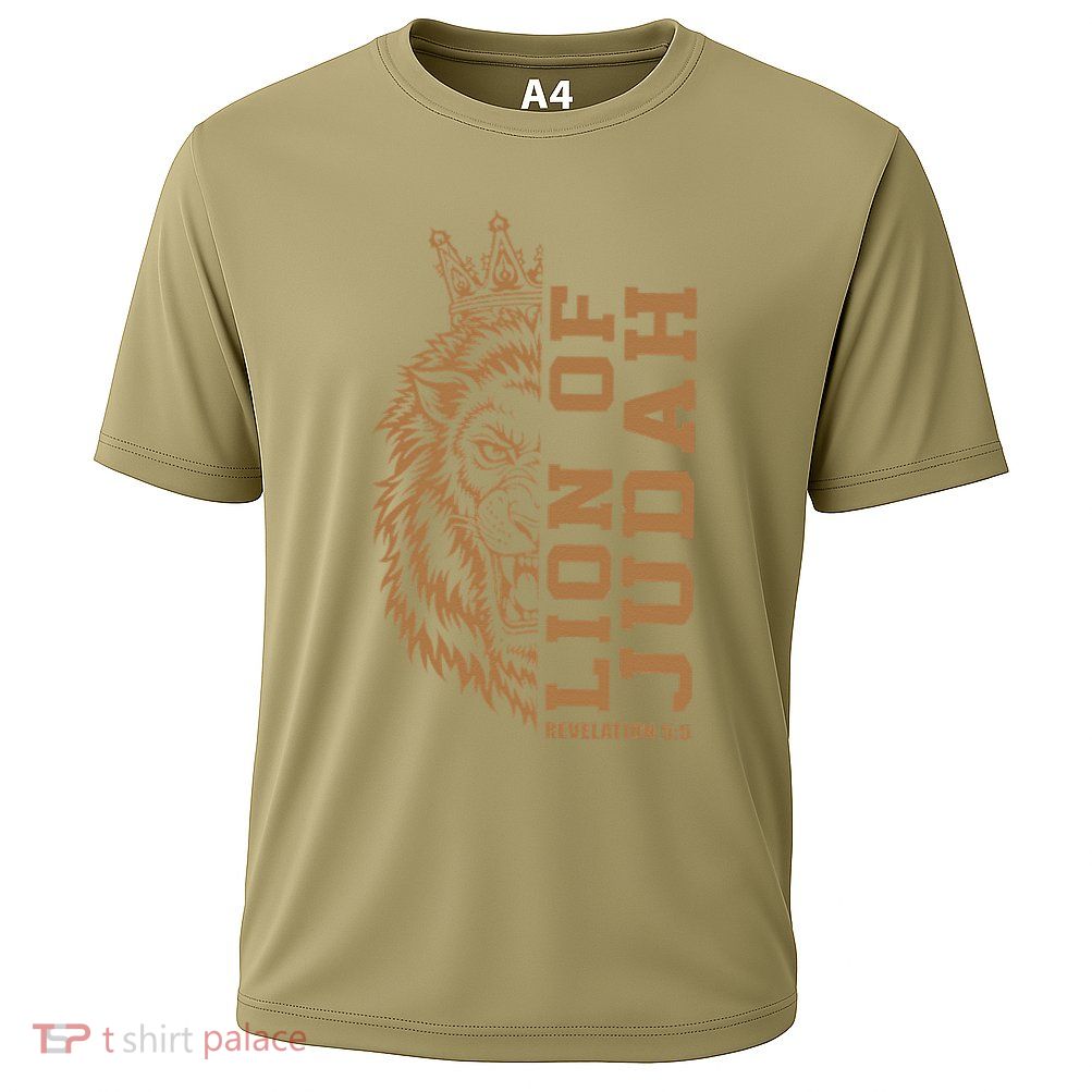 Lion Of Judah Jesus Revelation Bible Verse God Christian Performance Shirt
