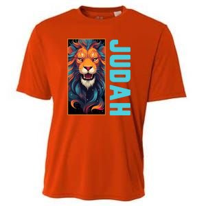 Lion Of Judah Messianic Hebrew Roots Torah Observant Yeshua Cooling Performance Crew T-Shirt