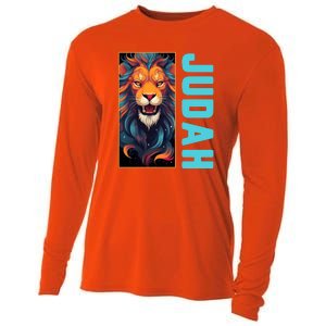 Lion Of Judah Messianic Hebrew Roots Torah Observant Yeshua Cooling Performance Long Sleeve Crew