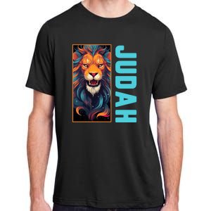 Lion Of Judah Messianic Hebrew Roots Torah Observant Yeshua Adult ChromaSoft Performance T-Shirt