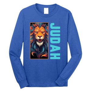 Lion Of Judah Messianic Hebrew Roots Torah Observant Yeshua Long Sleeve Shirt