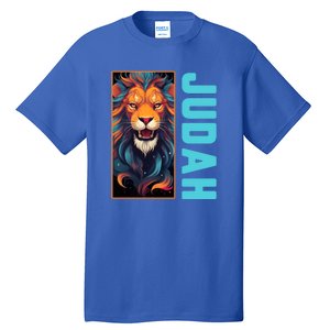 Lion Of Judah Messianic Hebrew Roots Torah Observant Yeshua Tall T-Shirt