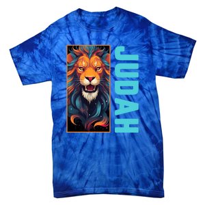 Lion Of Judah Messianic Hebrew Roots Torah Observant Yeshua Tie-Dye T-Shirt