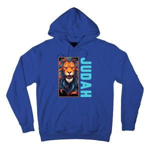 Lion Of Judah Messianic Hebrew Roots Torah Observant Yeshua Tall Hoodie