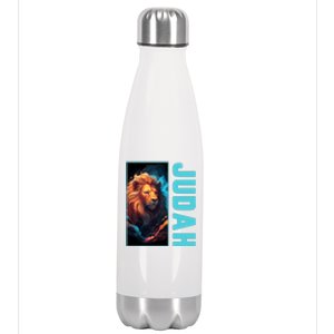 Lion Of Judah Messianic Hebrew Roots Torah Observant Yeshua Stainless Steel Insulated Water Bottle