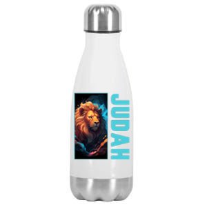 Lion Of Judah Messianic Hebrew Roots Torah Observant Yeshua Stainless Steel Insulated Water Bottle