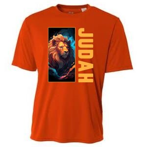 Lion Of Judah Messianic Hebrew Roots Torah Observant Yeshua Cooling Performance Crew T-Shirt