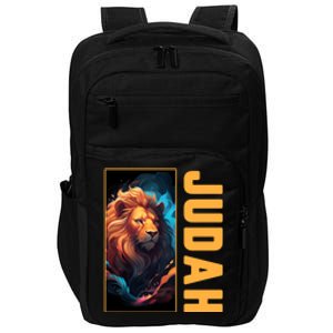 Lion Of Judah Messianic Hebrew Roots Torah Observant Yeshua Impact Tech Backpack