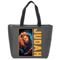 Lion Of Judah Messianic Hebrew Roots Torah Observant Yeshua Zip Tote Bag